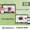 Financial Times Newspaper and NY Times Subscription for $129