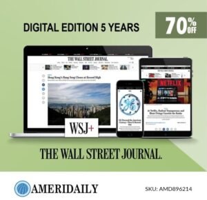 Wall Street Journal 5-Year Digital Subscription
