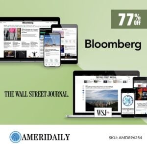 Bloomberg and WSJ Digital Subscription 5 Years