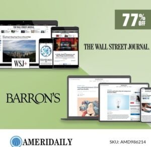 WSJ and Barron's Subscription 5-Year Bundle Package