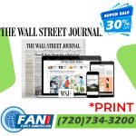 WSJ Print Subscription