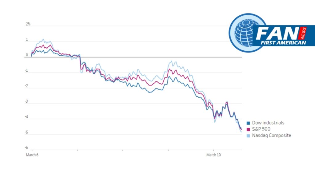 U.S. Stocks Markets Weekly Losses After Jobs Data ameridailynews