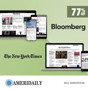 3-Year Digital Subscriptions for Bloomberg and The New York Times