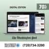 Boost reading with 2-year digital sub to The Washington Post