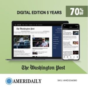 Boost reading with 5-year digital sub to The Washington Post