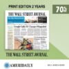 Wall Street Journal Print SKU AMD541098​